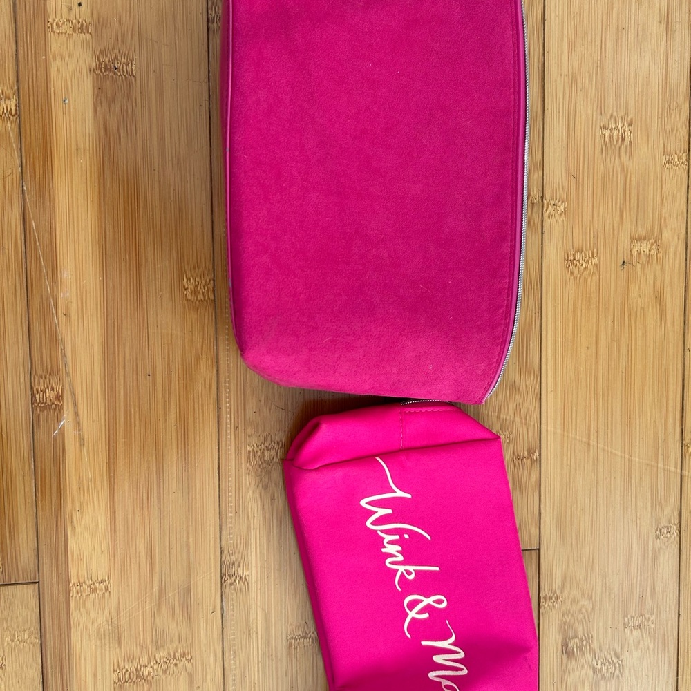 Lancôme Pink Cosmetic Bags